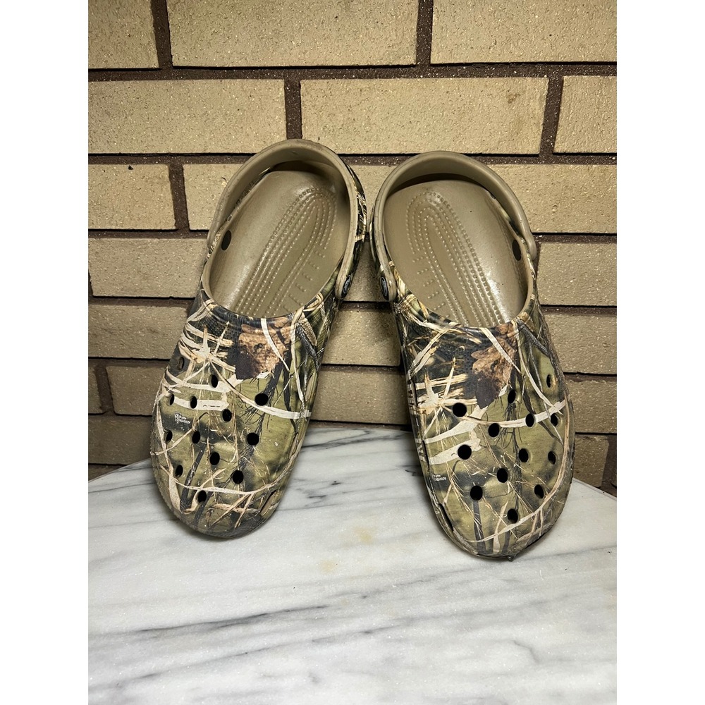 Crocs Classic Clog Advantage Max-4 HD Camo Mens Shoes Camouflage 12-13 Xxl